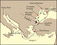Black Sea Cruise Itinerary