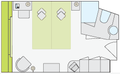 Arosa Brava Cabin layout