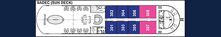 MS Amadolce deckplan