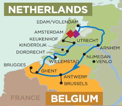 Tulip Time Map