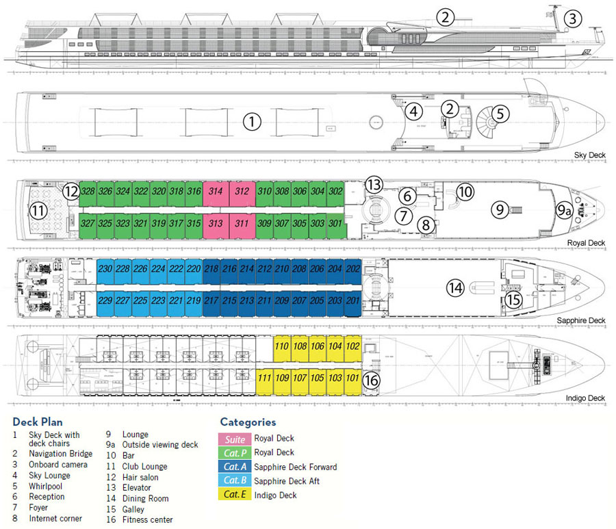 Tapestry deckplan
