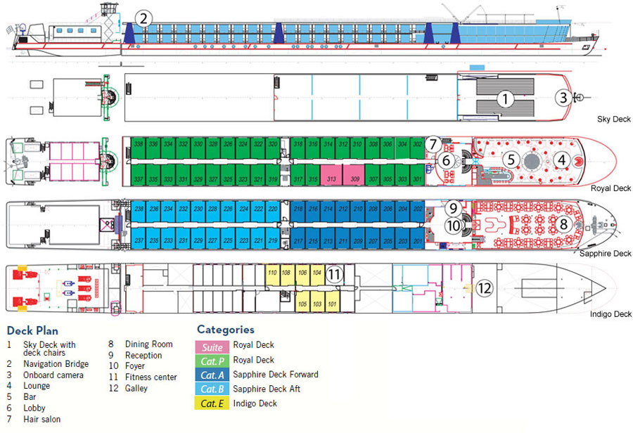 Tapestry deckplan