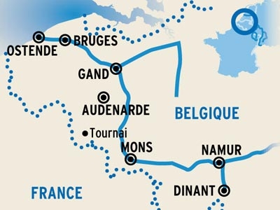 ODI cruise map