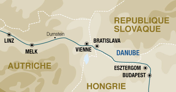 Vienna Cruise Map