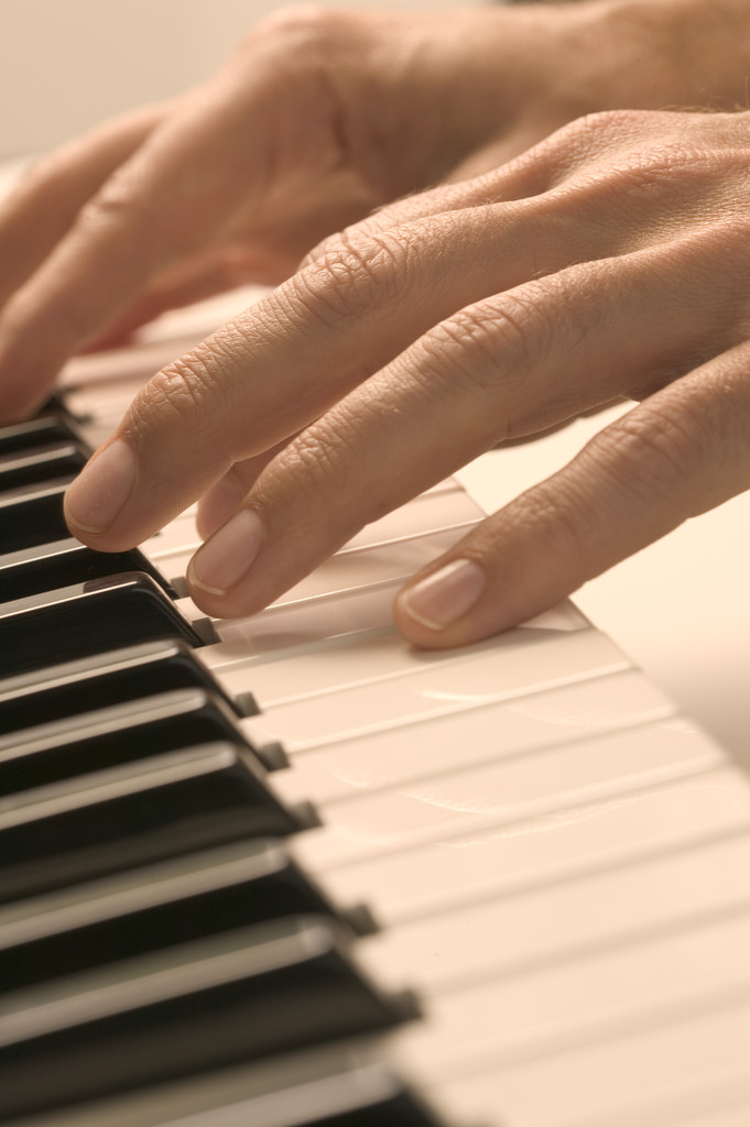 piano playing