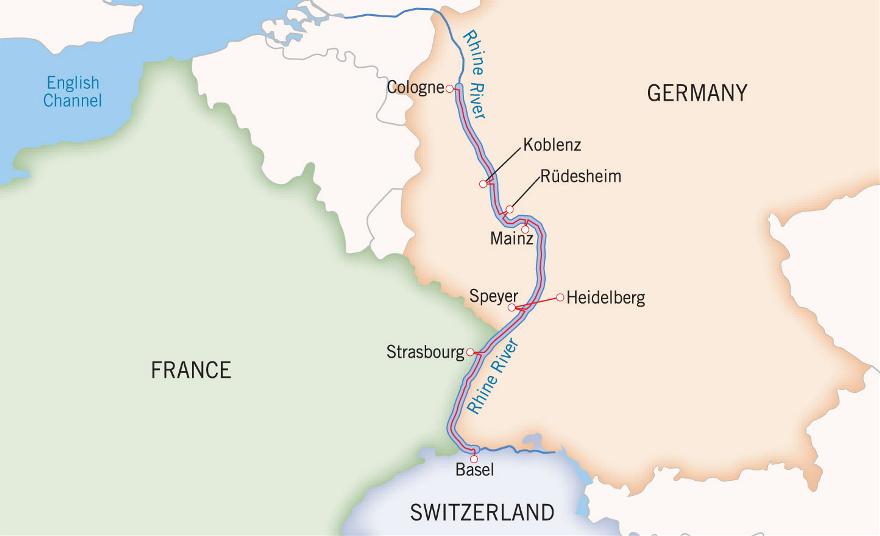 European River Cruises Rhine River Cruises Rhine Holiday Market Cruise