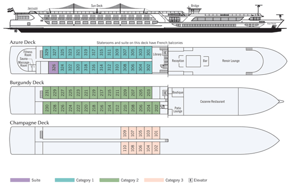 River Royale Deckplan