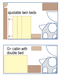 MS Beethoven Cabin Plan